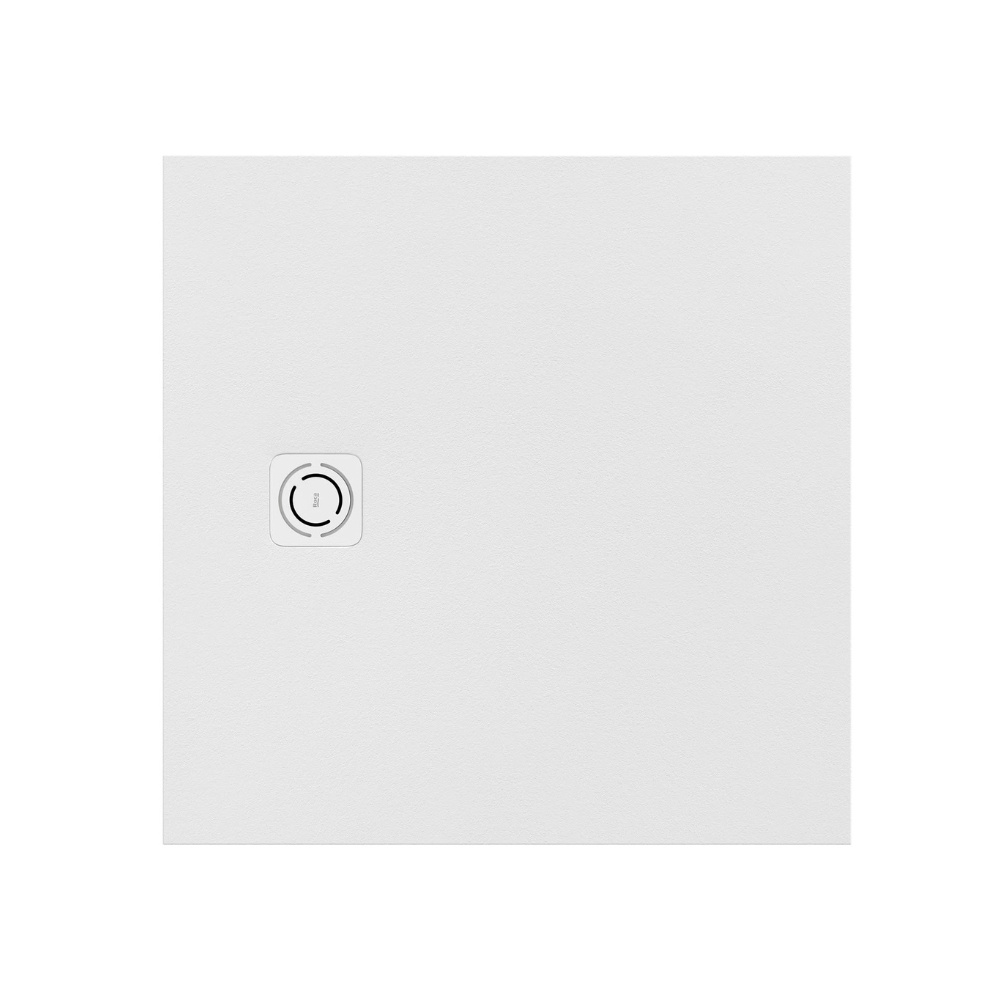 Cut out image of the Roca Terran-N Stonex 800mm White Square Shower Tray